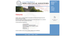 Desktop Screenshot of midlandlegal.ie